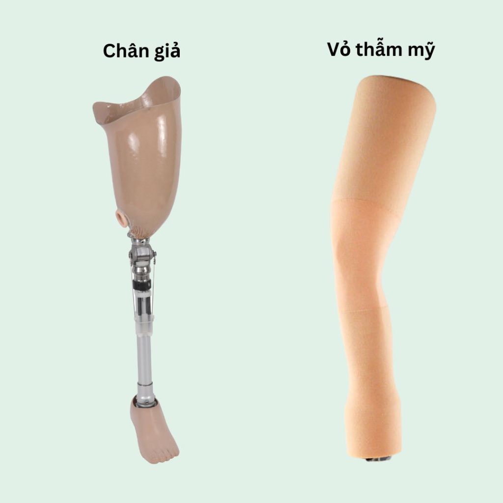bọc thẩm mỹ chân trên gối