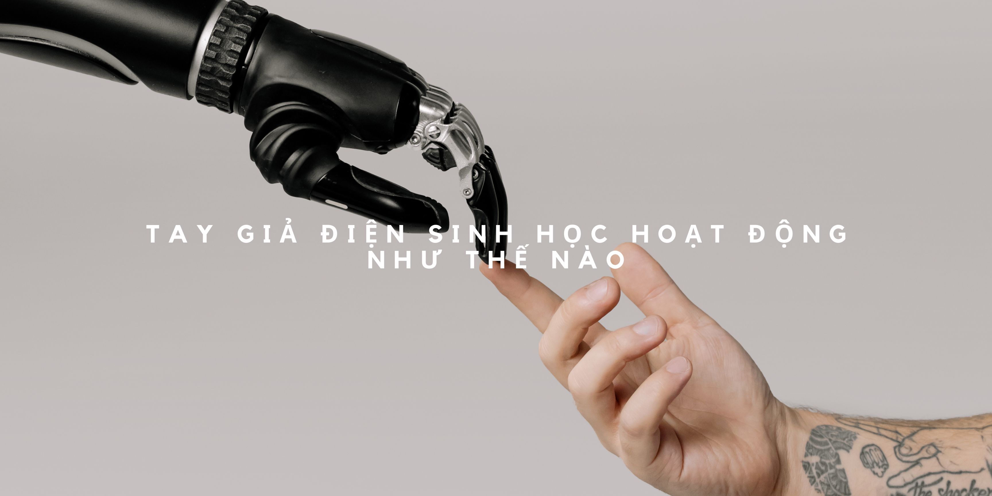 cách điều khiển tay giả điện