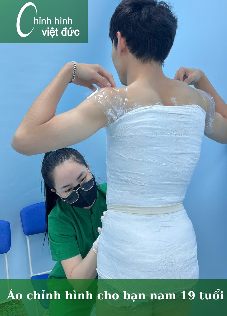 áo chỉnh hình bó đứng