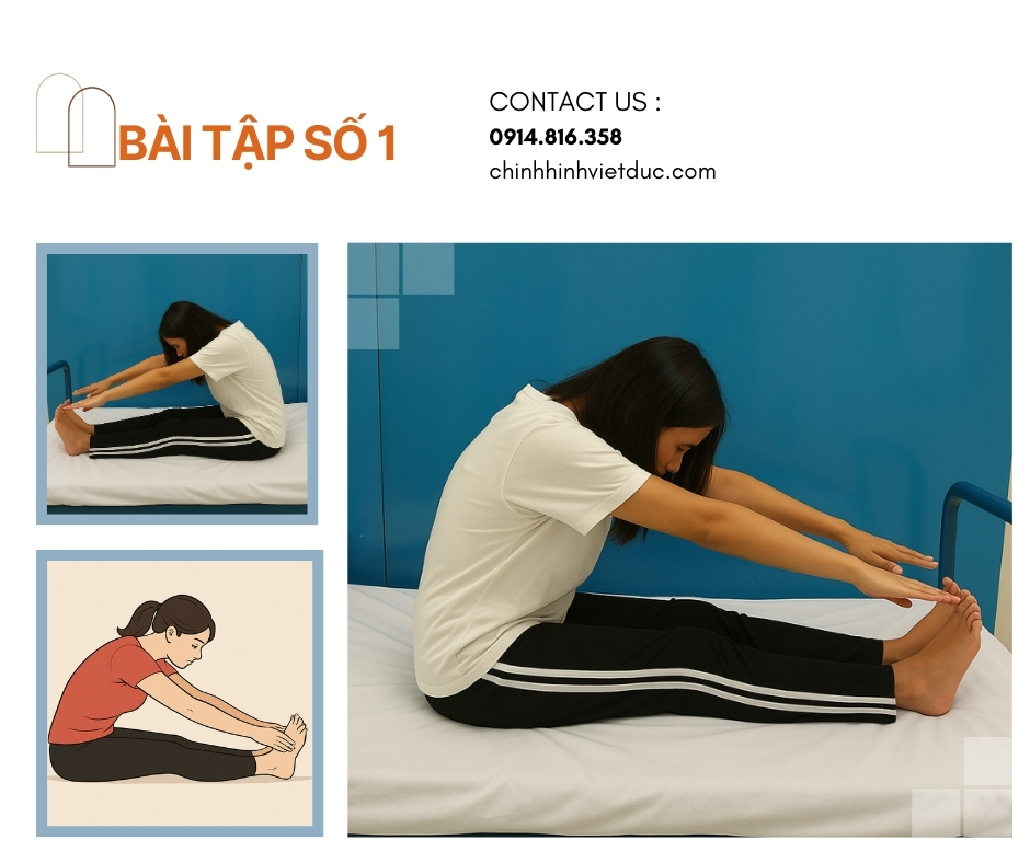 bài tập chữa cong vẹo cột sống