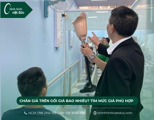 chân giả trên gối giá bao nhiêu