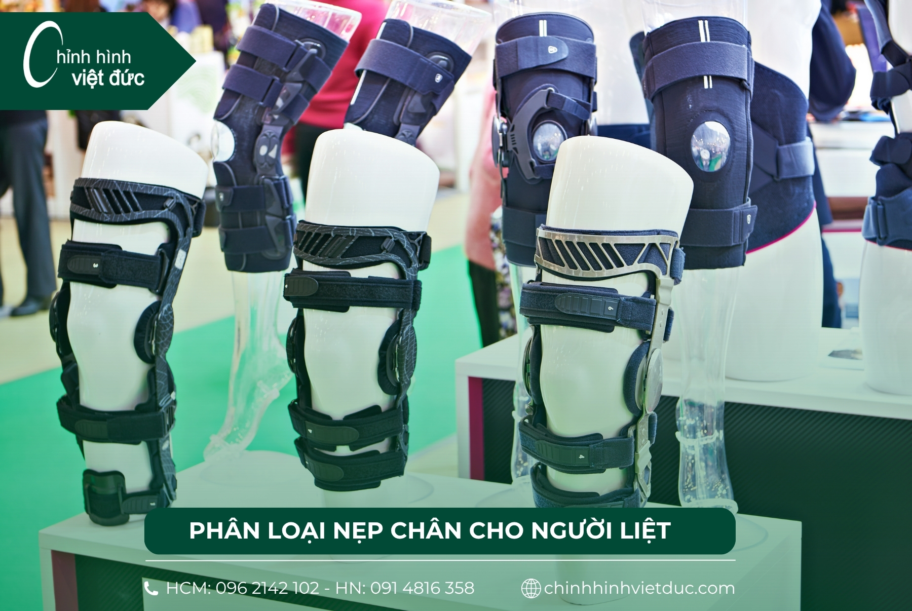 Nẹp chân cho người liệt 