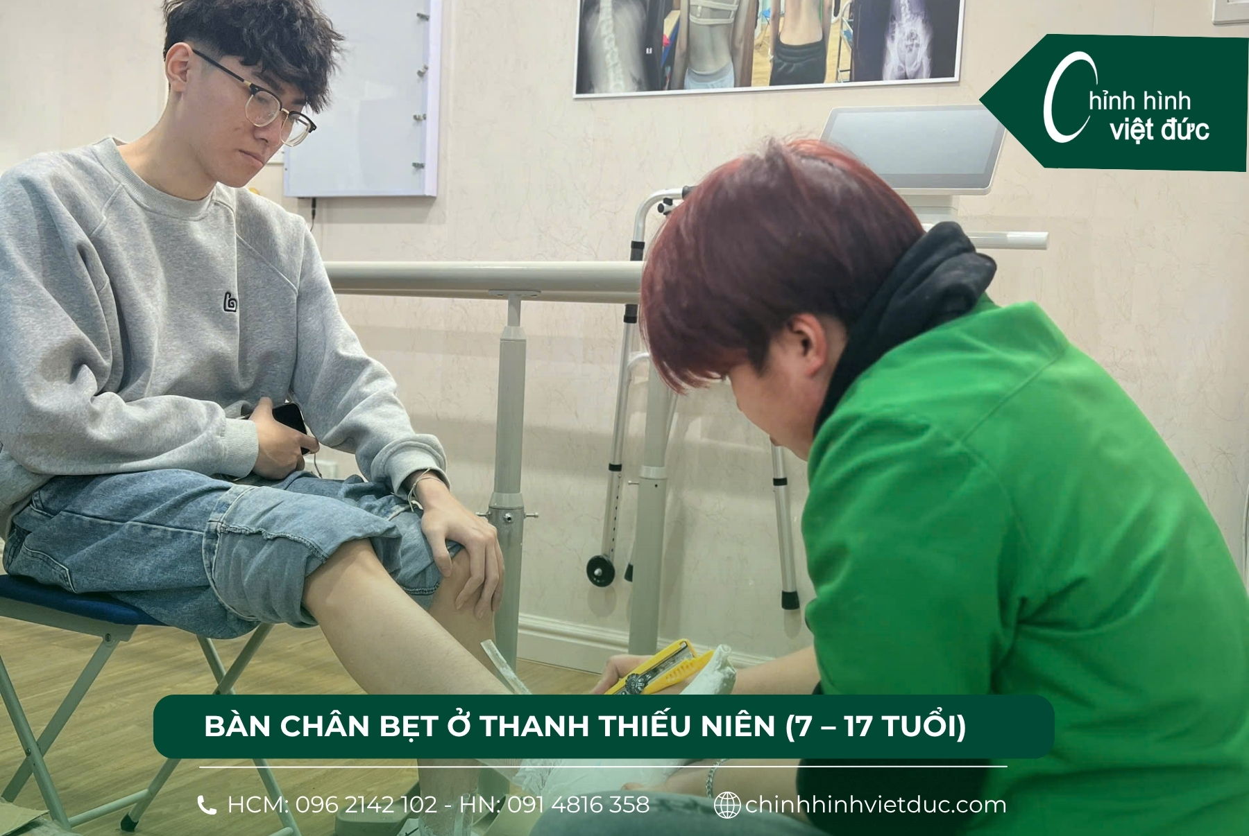 bàn chân bẹt và hệ lụy