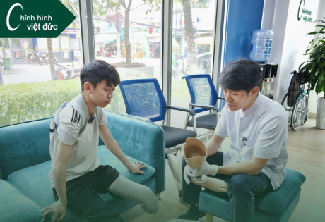 địa chỉ làm chân giả Hồ Chí Minh
