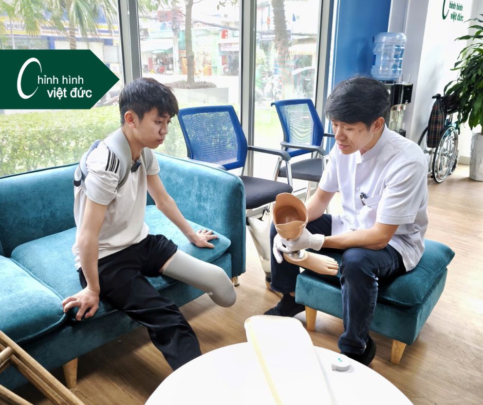địa chỉ làm chân giả Hồ Chí Minh