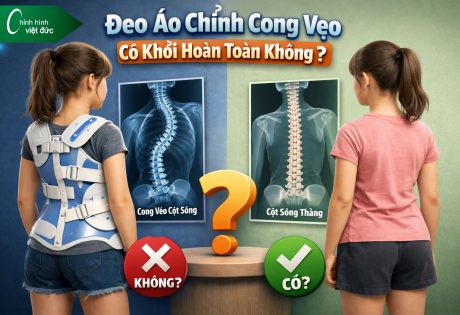 đeo áo chỉnh cong vẹo cột sống có khỏi không