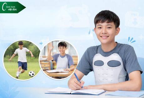 rẻ đeo áo chỉnh hình có ảnh hướng sinh hoạt học tập không