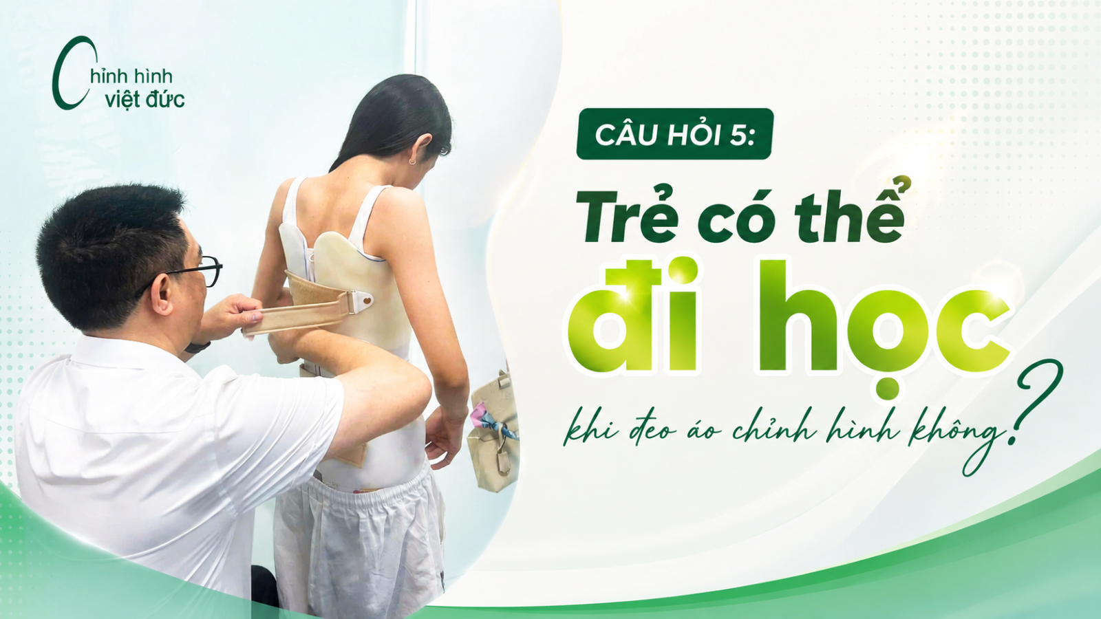 Áo chỉnh hình 10 câu hỏi được phụ huynh quan tâm nhất