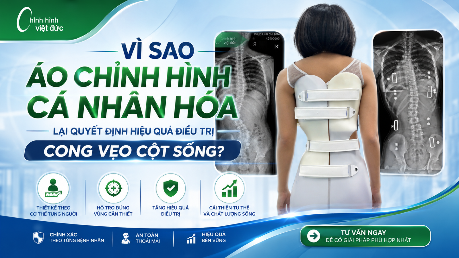 áo chỉnh hình cá nhân hóa
