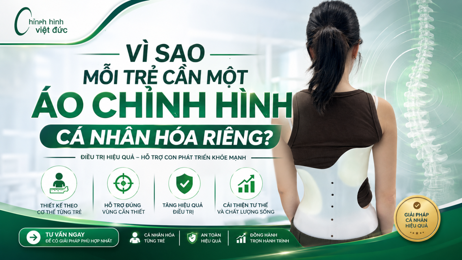 áo chỉnh hình cá nhân hóa