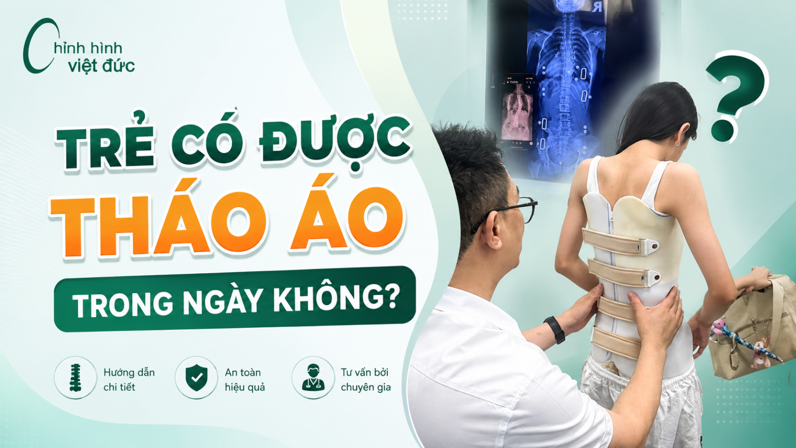 Đeo áo chỉnh hình bao nhiêu giờ mỗi ngày