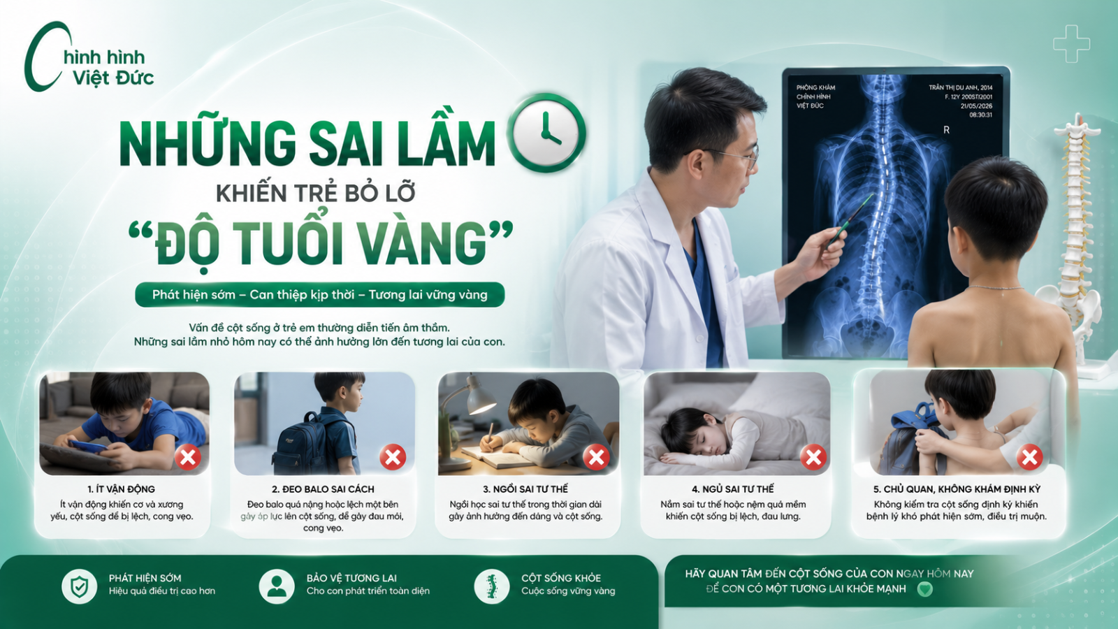 áo chỉnh hình cong vẹo cột sống