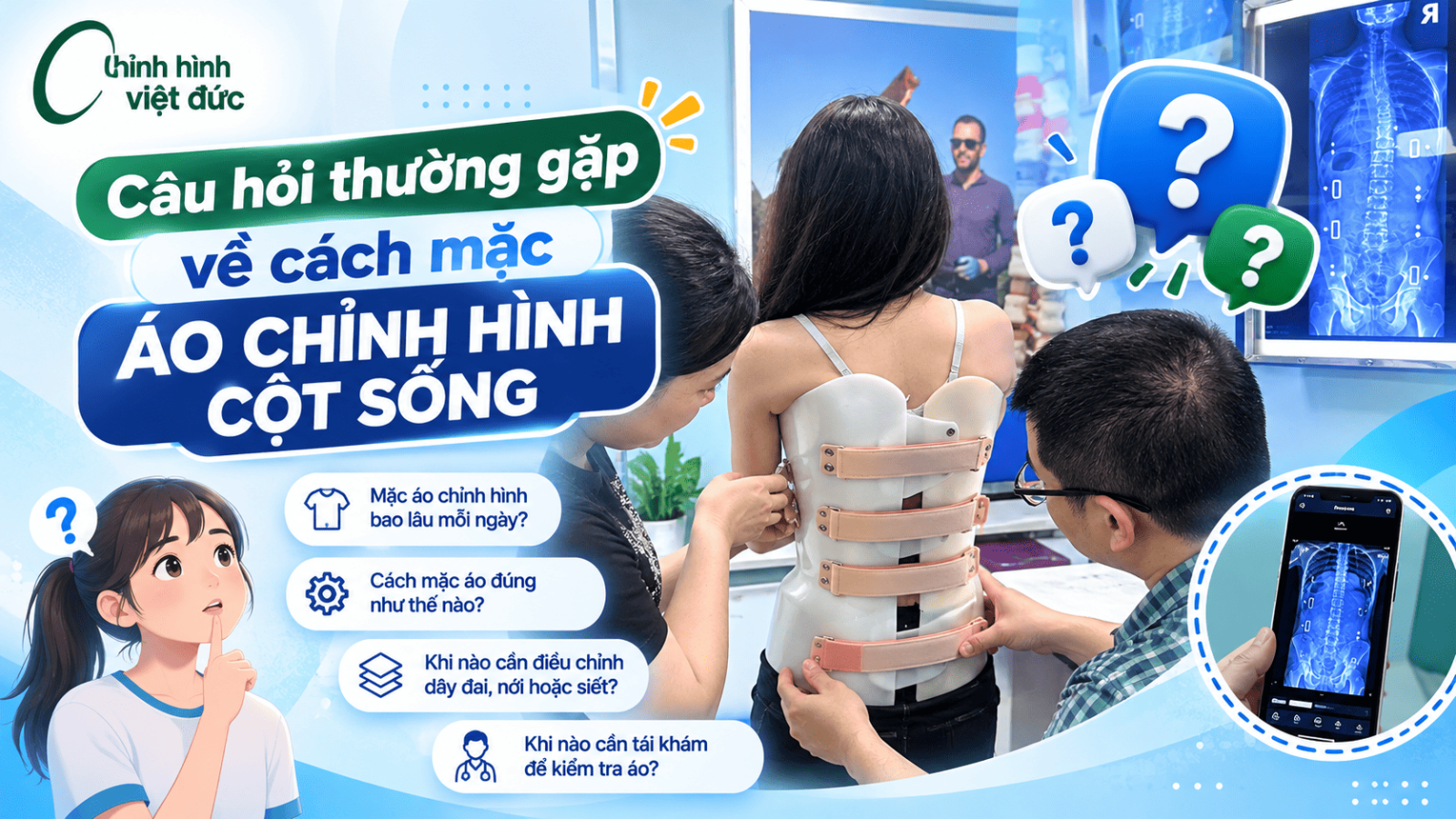 5 đấu hiệu cho thấy trẻ mặc áo chỉnh hình chưa đúng cách